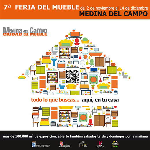 Cartel VII Feria del Mueble de Medina del Campo